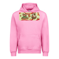 Fuchsia Pink just a girl who loves christmas Urban Hoodie - BundleAndBundleShop