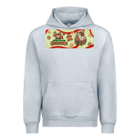 Heather Grey just a girl who loves christmas Urban Hoodie - BundleAndBundleShop