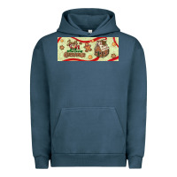 Pigment Midnight Navy just a girl who loves christmas Urban Hoodie - BundleAndBundleShop