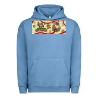 Pigment Pebble Blue just a girl who loves christmas Urban Hoodie - BundleAndBundleShop