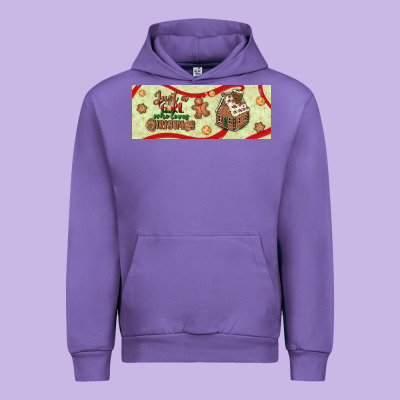 Just A Girl Who Loves Christmas Urban Hoodie Designed By Bundleandbundleshop