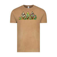 Vintage Camel cactus cowhide serape Vintage Tee - JahusDesignShop