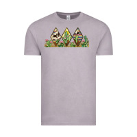 Vintage Zinc cactus cowhide serape Vintage Tee - JahusDesignShop