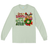 Matcha deer santa please bring me tea Long Sleeve Tee - MaliasSmallBusiness