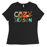 Black cozy season Ladies Tee - AdoDesignShop