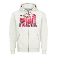 Oatmeal Heather its fall yall Zipper Hoodie - texasbilliewilder