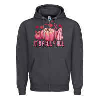 Smoke its fall yall Zipper Hoodie - texasbilliewilder