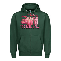 Sports Green its fall yall Zipper Hoodie - texasbilliewilder