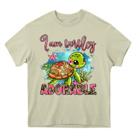 Mossy i am turtley adorable Heavy Core Tee - AdoDesignShop