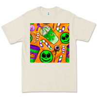 Halloween Snacks Seamless Pattern Premium Tee | Teevron