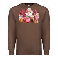 Chestnut pink christmas pink tree santa coffe cups Premium Sweatshirt - CowGirlArtShop
