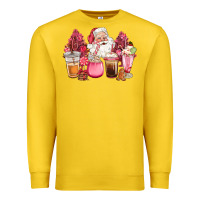 Lemon pink christmas pink tree santa coffe cups Premium Sweatshirt - CowGirlArtShop
