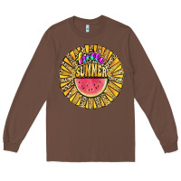 Chestnut hello summer Long Sleeve Tee - JahusDesignShop