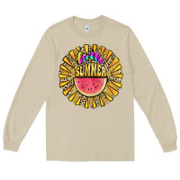 Mushroom hello summer Long Sleeve Tee - JahusDesignShop