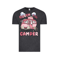 Vintage Black queen of the camper Vintage Tee - MaliasSmallBusiness