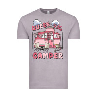 Vintage Zinc queen of the camper Vintage Tee - MaliasSmallBusiness
