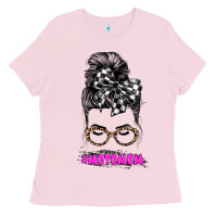 Bubblegum Pink motomom Ladies Tee - JahusDesignShop