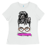 White motomom Ladies Tee - JahusDesignShop