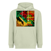 Matcha juneteenth 1865 because my ancestors werent free in 1776 tumbler Heavyweight Hoodie - CowGirlArtShop