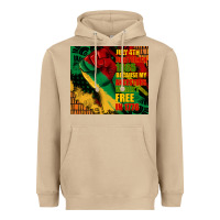 Mushroom juneteenth 1865 because my ancestors werent free in 1776 tumbler Heavyweight Hoodie - CowGirlArtShop
