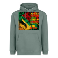Sage juneteenth 1865 because my ancestors werent free in 1776 tumbler Heavyweight Hoodie - CowGirlArtShop