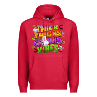 Cardinal thick thighs and spooky vibes Premium Hoodie - CowGirlArtShop