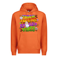 Carrot thick thighs and spooky vibes Premium Hoodie - CowGirlArtShop