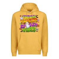 Mustard thick thighs and spooky vibes Premium Hoodie - CowGirlArtShop