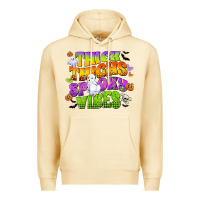 Pina Colada thick thighs and spooky vibes Premium Hoodie - CowGirlArtShop