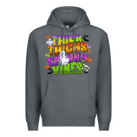 Rock thick thighs and spooky vibes Premium Hoodie - CowGirlArtShop