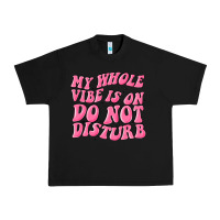 My Whole Vibes On Do Not Disturb Urban Heavy Tee | Teevron