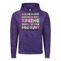 Cloud Purple easter bunny spring Vintage Hoodie - MaliasSmallBusiness