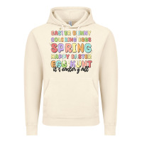Vintage Artic easter bunny spring Vintage Hoodie - MaliasSmallBusiness