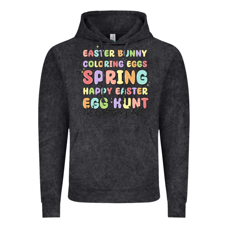 Easter Bunny Spring Vintage Hoodie by MaliasSmallBusiness | Teevron