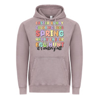 Vintage Zinc easter bunny spring Vintage Hoodie - MaliasSmallBusiness