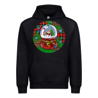 Black snow globe christmas ornament Urban Hoodie - BundleAndBundleShop