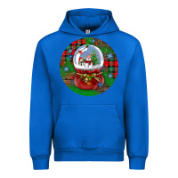 Cobalt snow globe christmas ornament Urban Hoodie - BundleAndBundleShop
