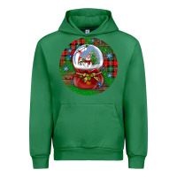 Emerald snow globe christmas ornament Urban Hoodie - BundleAndBundleShop