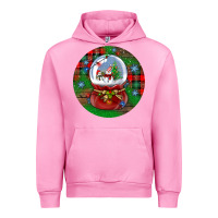 Fuchsia Pink snow globe christmas ornament Urban Hoodie - BundleAndBundleShop