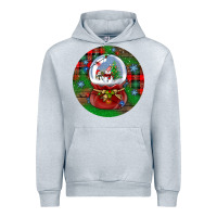 Heather Grey snow globe christmas ornament Urban Hoodie - BundleAndBundleShop