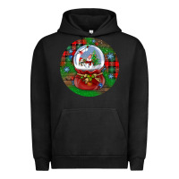 Pigment Black snow globe christmas ornament Urban Hoodie - BundleAndBundleShop
