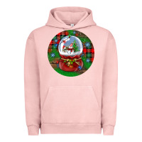 Pigment Salmon snow globe christmas ornament Urban Hoodie - BundleAndBundleShop