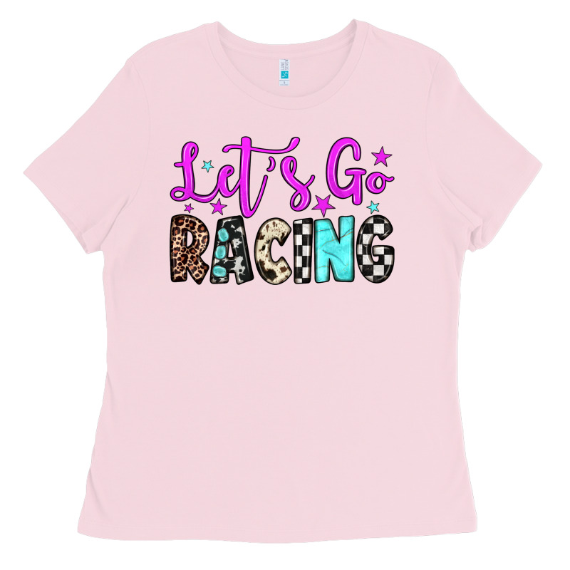 Let's Go Racing Ladies Tee by JahusDesignShop | Teevron