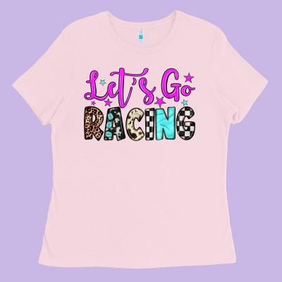 Let's Go Racing Ladies Tee Designed By Jahusdesignshop
