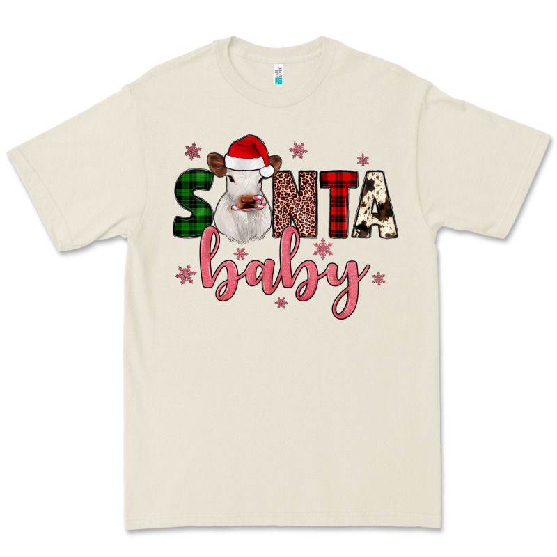 Santa Baby Cow Premium Tee by JahusDesignShop | Teevron