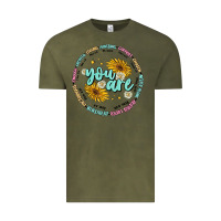 Vintage Olive you are inspiration Vintage Tee - MaliasSmallBusiness