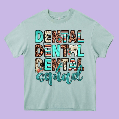 Dental Squad Heavy Core Tee Designed By Jahusdesignshop