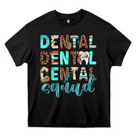 Black dental squad Heavy Core Tee - JahusDesignShop