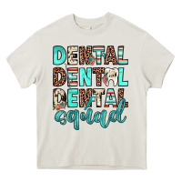 Cream dental squad Heavy Core Tee - JahusDesignShop