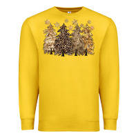 Lemon merry christmas leopard trees Premium Sweatshirt - CowGirlArtShop